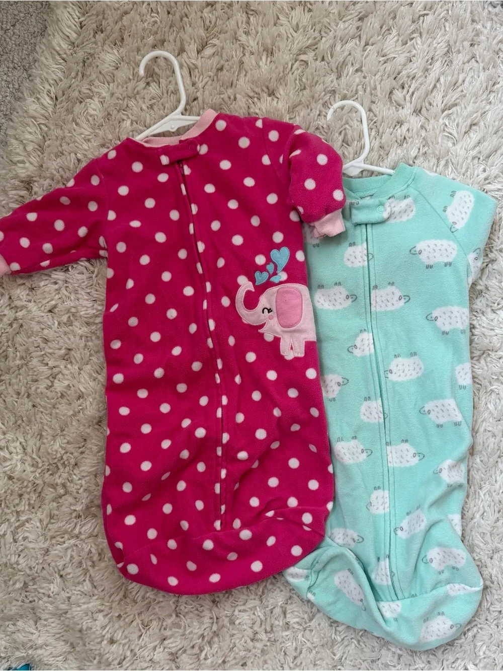 0-3 Months Girls Clothing Bundle-65 pieces! Carters